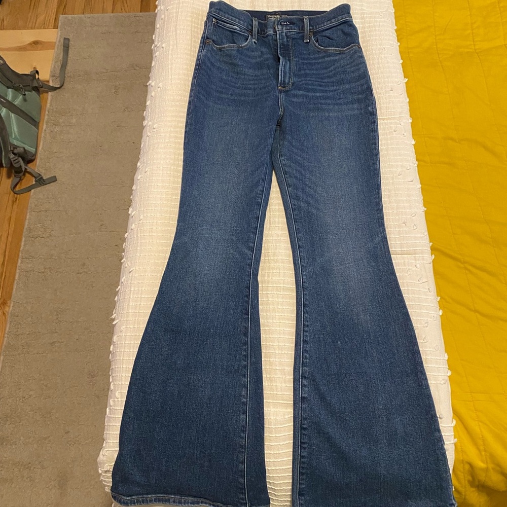 Abercrombie flared jeans